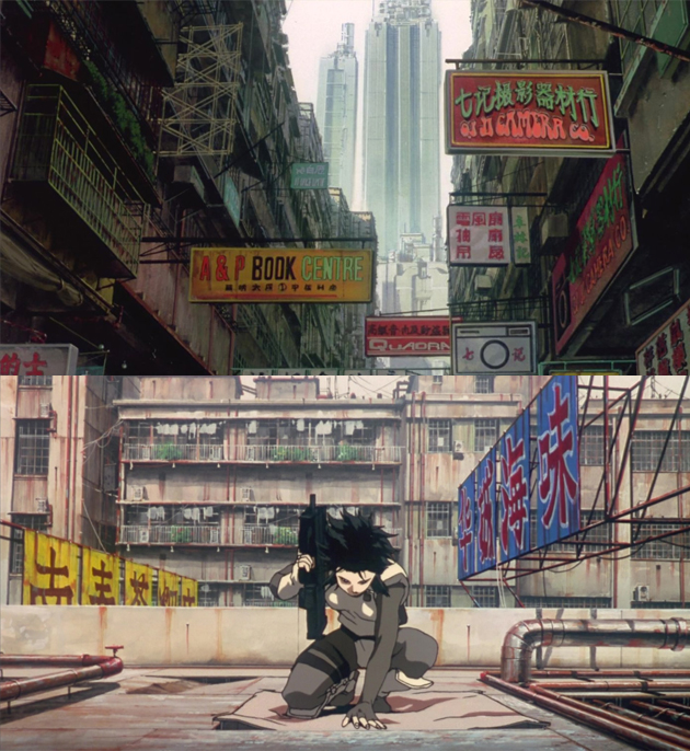 Ghost in the Shell anime screenshots